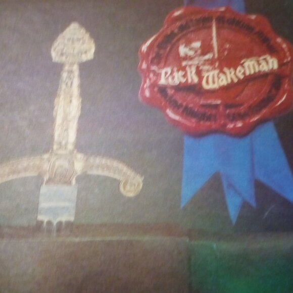 LP vinyl record Rick wakeman the myths and legends of doctor King Arthur and - Picture 1 of 3